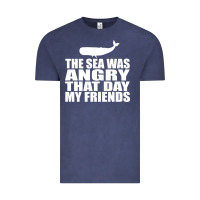 Vintage Denim seinfeld   the sea was angry that day my friends Vintage Tee - artisFamous