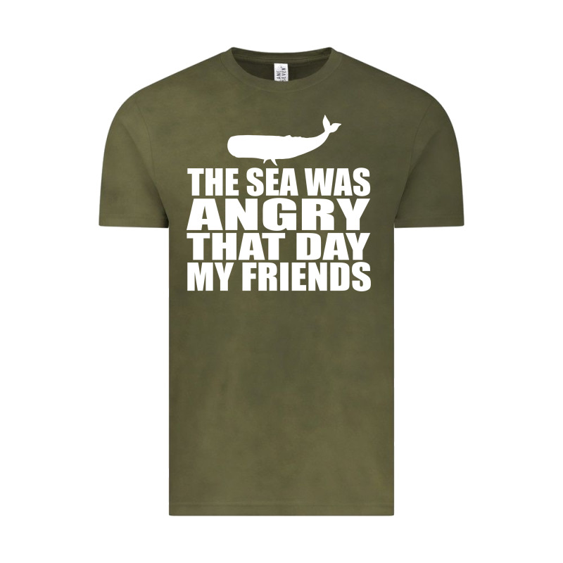 Seinfeld   The Sea Was Angry That Day My Friends Vintage Tee by artisFamous | Teevron