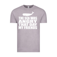 Vintage Zinc seinfeld   the sea was angry that day my friends Vintage Tee - artisFamous