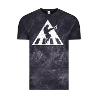 Cloud Black The Ministry of Silly Walks Distressed Vintage Tee - artisFamous