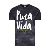Cloud Black costa rica pura vida Vintage Tee - artisFamous