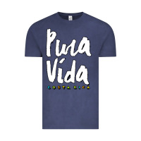 Vintage Denim costa rica pura vida Vintage Tee - artisFamous