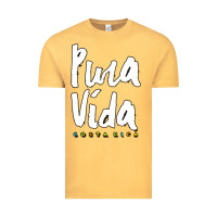 Vintage Mustard costa rica pura vida Vintage Tee - artisFamous