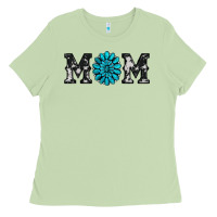 Matcha cowhide with gemstone Ladies Tee - RanaPortraitStore