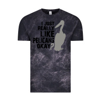 Cloud Black i just really like pelicans okay Vintage Tee - artisFamous