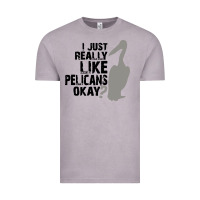 Vintage Zinc i just really like pelicans okay Vintage Tee - artisFamous