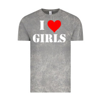 Cloud Rock i love girls Vintage Tee - artisFamous