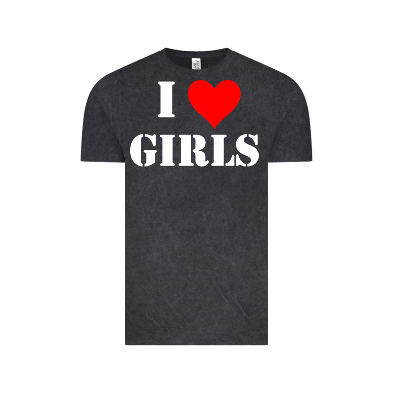 I Love Girls Vintage Tee by artisFamous | Teevron