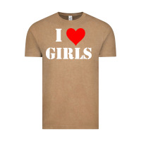 Vintage Coffee i love girls Vintage Tee - artisFamous