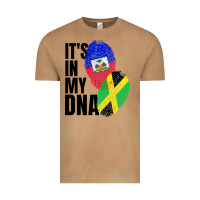 Vintage Camel jamaican and haitian mix flag dna heritage Vintage Tee - artisFamous