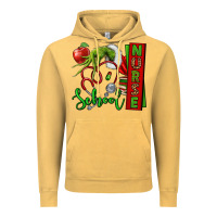 Vintage Mustard Christmas Character Nurse Vintage Hoodie - NancyCooperArtShop