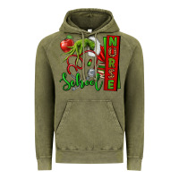 Vintage Olive Christmas Character Nurse Vintage Hoodie - NancyCooperArtShop