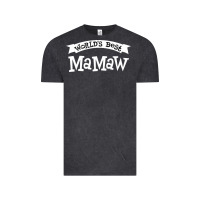 Vintage Black World's Best Mamaw Ever Vintage Tee - artisFamous