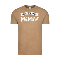 Vintage Coffee World's Best Mamaw Ever Vintage Tee - artisFamous