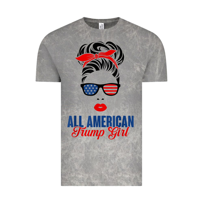 All American Trump Girl Vintage Tee by artisFamous | Teevron