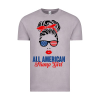 Vintage Zinc all american trump girl Vintage Tee - artisFamous