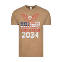 Vintage Coffee trump 2024 take america back Vintage Tee - artisFamous