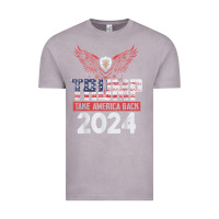 Vintage Zinc trump 2024 take america back Vintage Tee - artisFamous