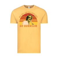 Vintage Mustard Bo Burnham T-shirt, Well, Well. Look Who's Inside Again Vintage Tee - artisFamous