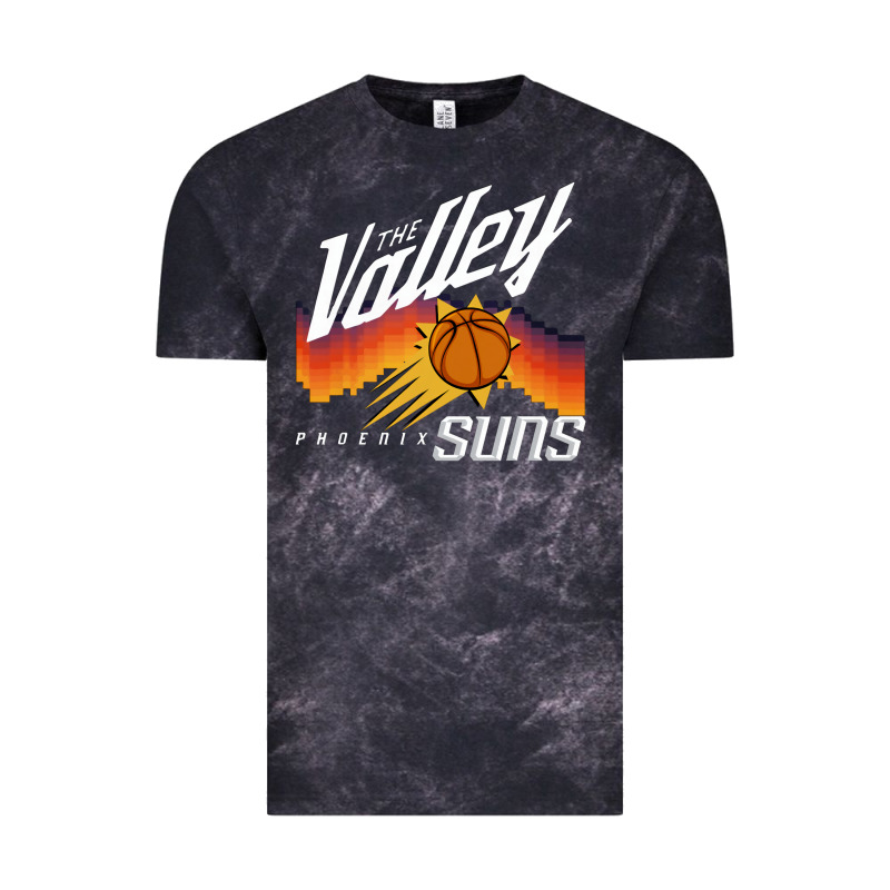 The Valley Oop Phoenix Basketball Retro Sunset Basketball T Shirt Vintage Tee by artisFamous | Teevron