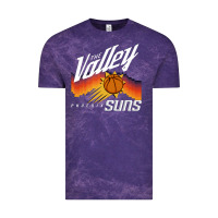 Cloud Purple the valley oop phoenix basketball retro sunset basketball t shirt Vintage Tee - artisFamous