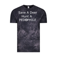 Save A Deer   Hunt A Pedophil Vintage Tee | Teevron