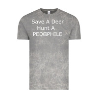 Cloud Rock save a deer   hunt a pedophil Vintage Tee - artisFamous