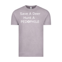 Vintage Zinc save a deer   hunt a pedophil Vintage Tee - artisFamous