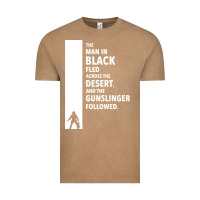 Vintage Coffee the man in black fled across the desert Vintage Tee - artisFamous
