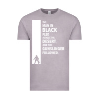 Vintage Zinc the man in black fled across the desert Vintage Tee - artisFamous