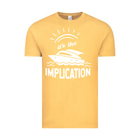 Vintage Mustard the implication   its always sunny in philadelphia Vintage Tee - artisFamous