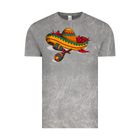 Cloud Rock maracas sombrero mexican Vintage Tee - artisFamous