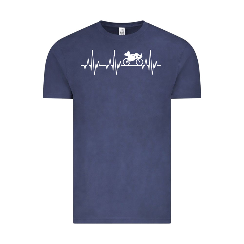 Heartbeat Recumbent Bicycle Bike Cyclist Biking Vintage Tee by artisFamous | Teevron