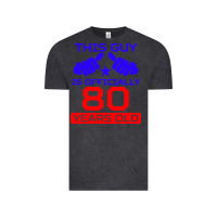 Vintage Black this guy is 80 years funny 80th birthday Vintage Tee - artisFamous