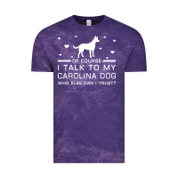 Cloud Purple carolina dog Vintage Tee - artisFamous