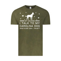 Vintage Olive carolina dog Vintage Tee - artisFamous