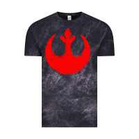 Cloud Black distressed rebel alliance symbol Vintage Tee - artisFamous