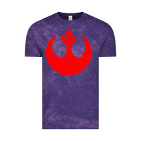 Cloud Purple distressed rebel alliance symbol Vintage Tee - artisFamous