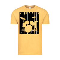Vintage Mustard vintage retro drummer Vintage Tee - artisFamous