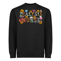 Black dialysis nurse Heavyweight Sweatshirt - OliviaCreatesArt