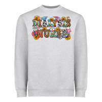 Heather Grey dialysis nurse Heavyweight Sweatshirt - OliviaCreatesArt