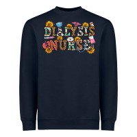 Navy dialysis nurse Heavyweight Sweatshirt - OliviaCreatesArt