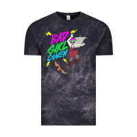Cloud Black BAD GIRL COVEN - THE OWL HOUSE Vintage Tee - artisFamous