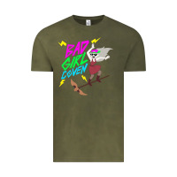 Vintage Olive BAD GIRL COVEN - THE OWL HOUSE Vintage Tee - artisFamous