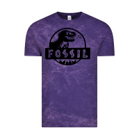 Cloud Purple fossil dinosaur  wild life Vintage Tee - artisFamous
