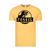 Vintage Mustard fossil dinosaur  wild life Vintage Tee - artisFamous