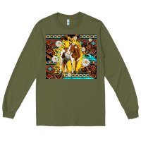 Army Green aztec tribal horse Long Sleeve Tee - TumblerDesignByShophia