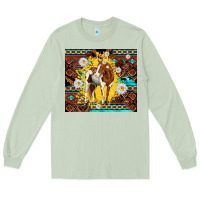 Matcha aztec tribal horse Long Sleeve Tee - TumblerDesignByShophia