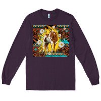 Plum aztec tribal horse Long Sleeve Tee - TumblerDesignByShophia