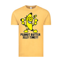 Vintage Mustard peanut butter jelly time banana Vintage Tee - artisFamous